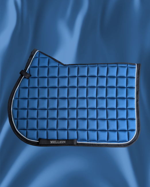 Mellion Signature Saddle Pad - Classic Blue | Full