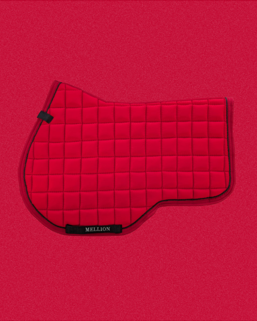 Mellion Signature Numnah – Red | Full