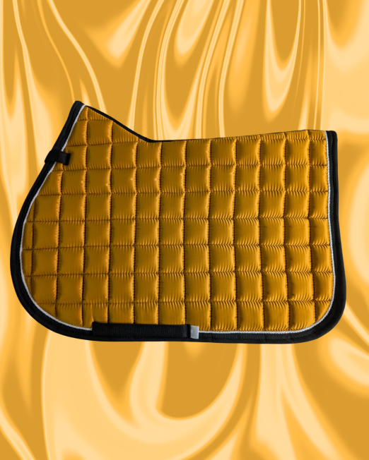 Mellion Signature Numnah – Gold | Full