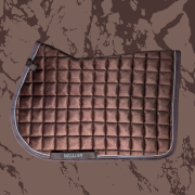 Mellion Signature Numnah – Marble Brown | Full