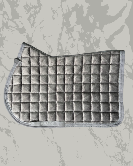 Mellion Signature Numnah – Marble Grey | Full