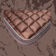 Mellion Signature Numnah – Marble Brown | Full