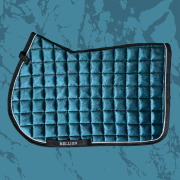 Mellion Signature Numnah – Marble Teal | Full