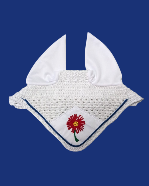 Crochet Earveils - White
