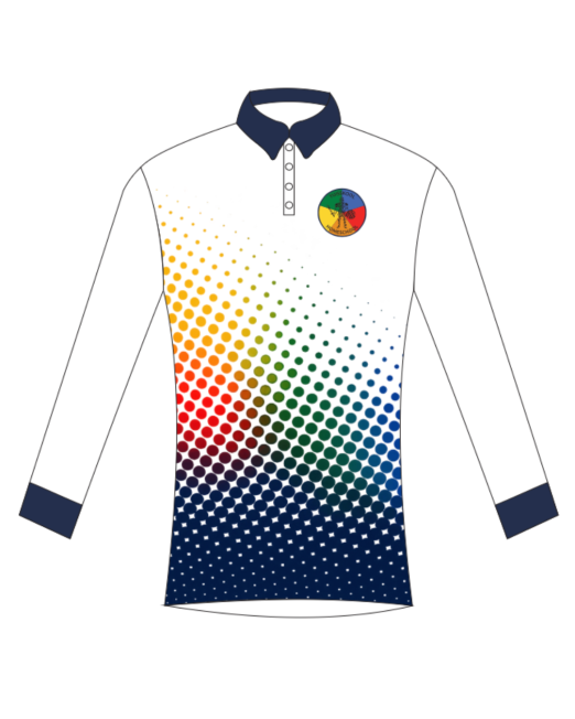 Long Sleeve Ombre Print