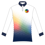 Long Sleeve Ombre Print